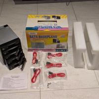 📦 Case Backplane SATA Hot Swap 5x HDD 3.5” 3x 5.2