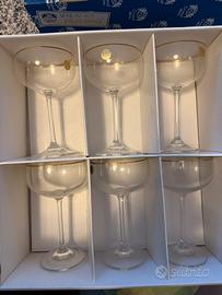 6 calici da champagne