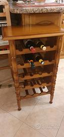 Nuova cantinetta per vino birra in legno pregiato