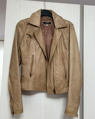 Giubbotto in vera pelle Nadine