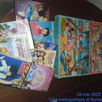 DVD cartoon e  2 scatole puzzle Disney 