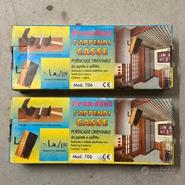 Coppia Porta Casse Orientabile Parete o soffitto