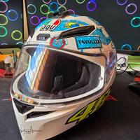 Casco AGV K1 Replica VR46 test invernali Tavullia
