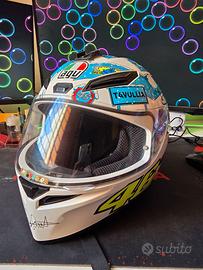 Casco AGV K1 Replica VR46 test invernali Tavullia