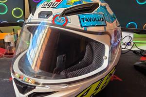 Casco AGV K1 Replica VR46 test invernali Tavullia