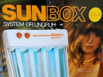 Lampada solarium mezzo busto