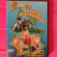 DVD Video I 3 Porcellini Cartone animato
