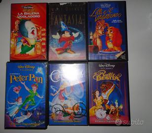 Vhs (videocassette) Disney originali tutte in ital
