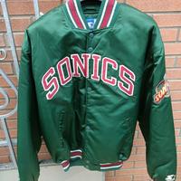 Giubbotto Starter USA giacca Sonics NBA