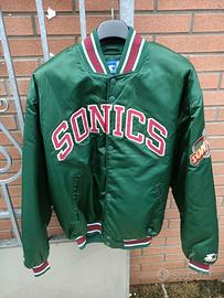 Giubbotto Starter USA giacca Sonics NBA