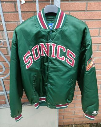 Giubbotto Starter USA giacca Sonics NBA