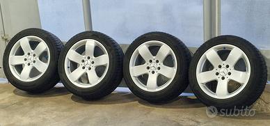 CERCHI ORIGINALI MERCEDES W211 17 POLL CON GOMME