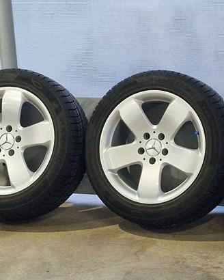 CERCHI ORIGINALI MERCEDES W211 17 POLL CON GOMME