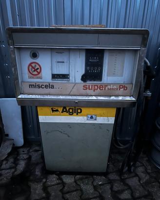 Distributore benzina AGIP originale – anni ’60/’70