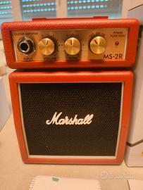 Mini Amplificatore Marshall MS-2R + Alimentatore