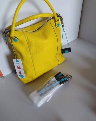 borsa pelle Gabs