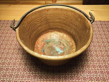 pentola in rame vintage