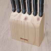 COLTELLI CON CEPPO IN LEGNO