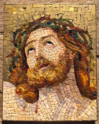 mosaico immagine Cristo del Reni