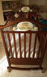 Culla per Neonati Erbesi in Ciliegio