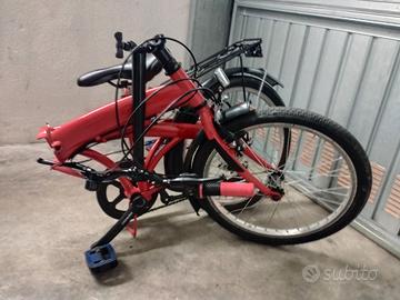 3 bici pieghevoli