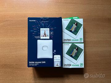 Instax Square Link (nuova) + 40 Pellicole Square