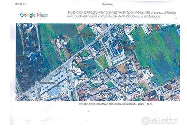 Suolo edificabile 400 mq a Mesagne-prezzo OK