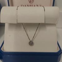 Collana Damiani Oro Bianco e 19 Diamanti