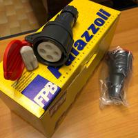 Presa volante 3x16 A + terra  6h  - IP 44