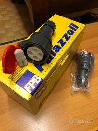 Presa volante 3x16 A + terra  6h  - IP 44