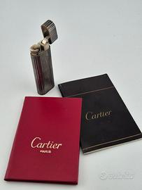 Accendino Cartier Placcato Argento