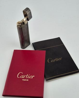 Accendino Cartier Placcato Argento
