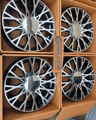 Cerchi in lega fiat 500 raggio 16 originali