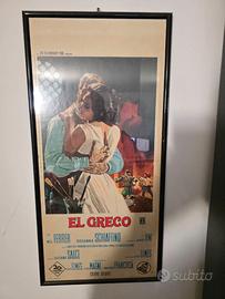 Locandina/Manifesto Cinema Originale "EL GRECO"
