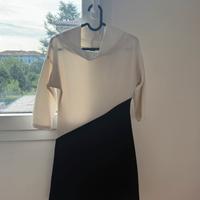 Vestito bicolor