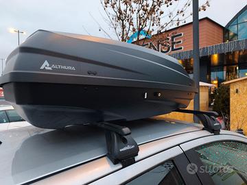 Box portatutto auto ALTHURA + barre GREEN VALLEY