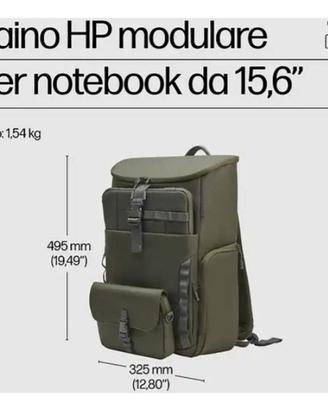 Zaino HP modulare