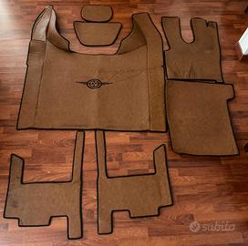 set tappeti semi in pelle per daf xf 106 530
