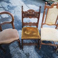 sedie vecchie