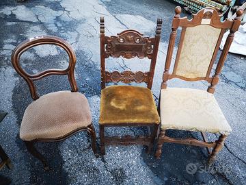 sedie vecchie