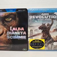 L'Alba del Pianeta delle Scimmie e Apes Revolution