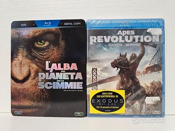 L'Alba del Pianeta delle Scimmie e Apes Revolution