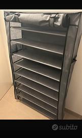 Scarpiera in tessuto Songmics