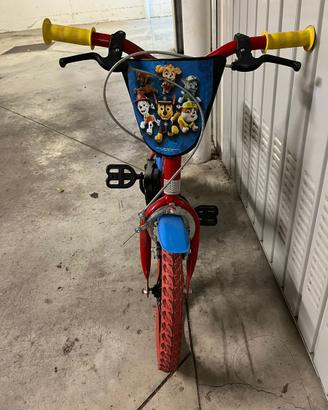 Bici PAW PATROL