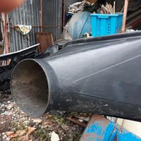 tubo scarica materiale 