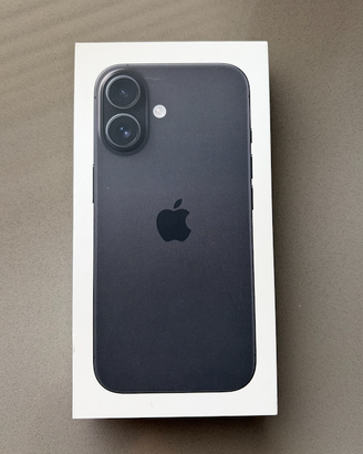 iPhone 16 128GB [Nero] — NUOVO, SIGILLATO