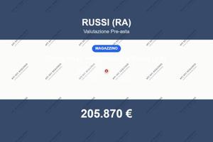 Immobile in asta di 1176 m² a Russi