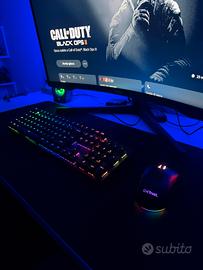 Mouse e tastiera gaming GX Trust
