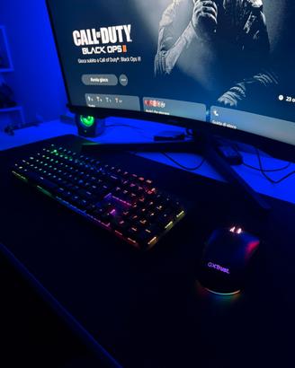 Mouse e tastiera gaming GX Trust