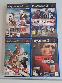 PLAYSTATION 2. NR 4 GIOCHI 